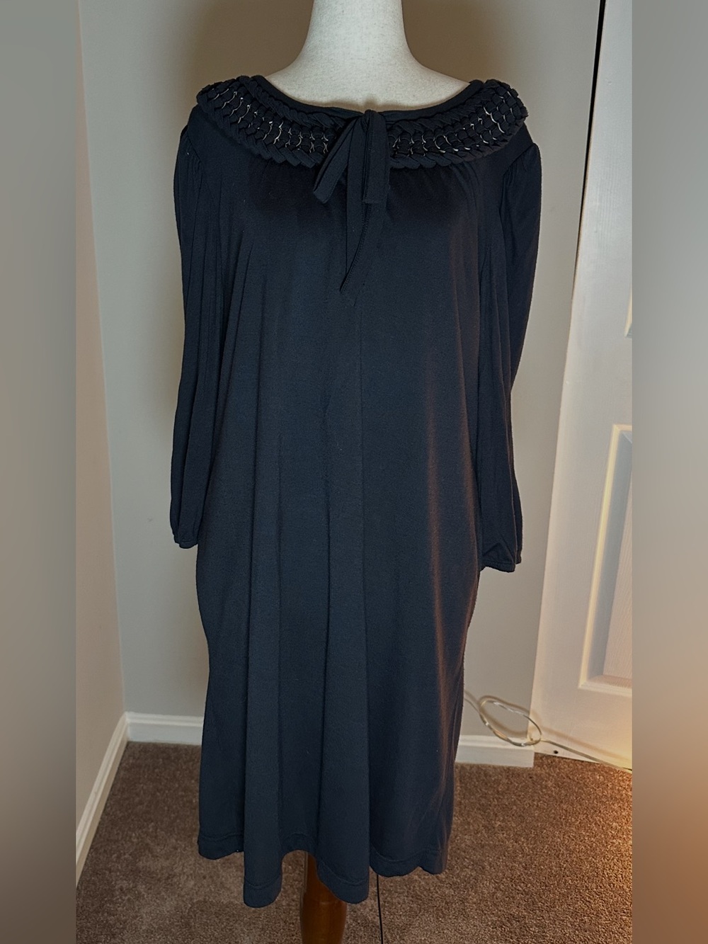 See by Chloé Vintage Modal Dress in Navy